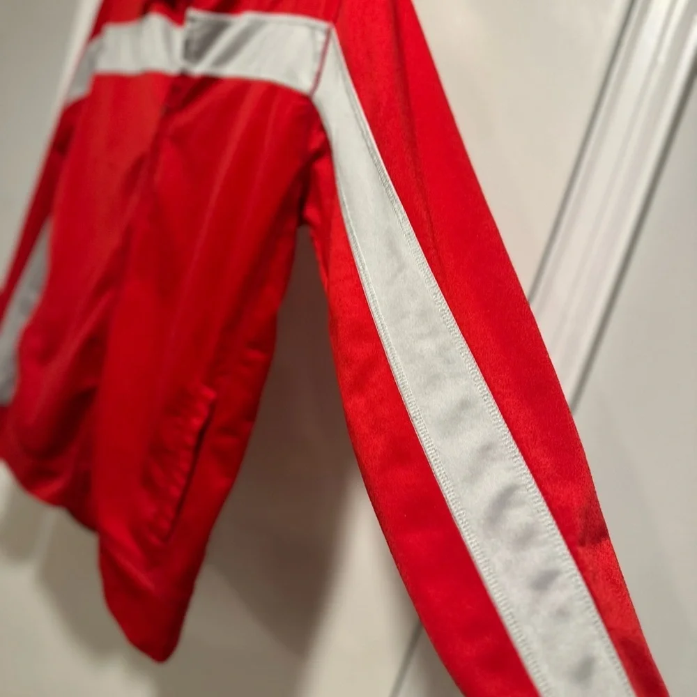 Vintage Nike Mens Sz:XL Full Zip Long Sleeve Red Ohio State Lightweight Jacket. - Picture 5 of 13